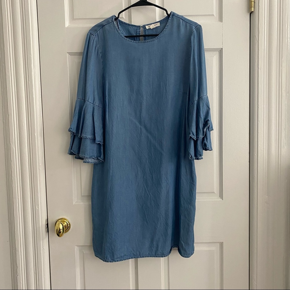 BeachLunchLounge Denim Casual Dress